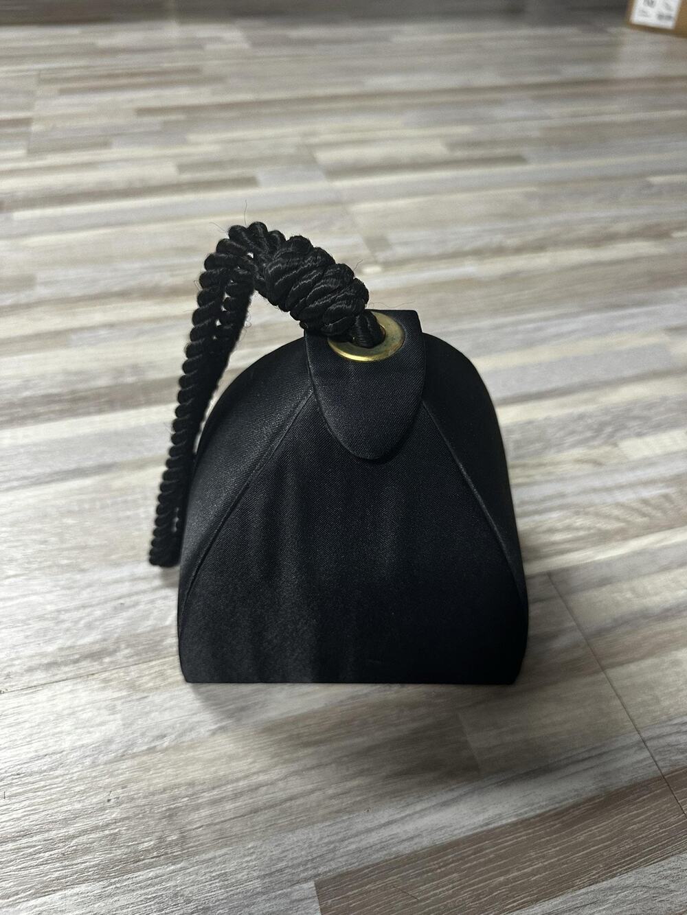 Womens Small Satin Top Handle Evening Party Cocktail Purse